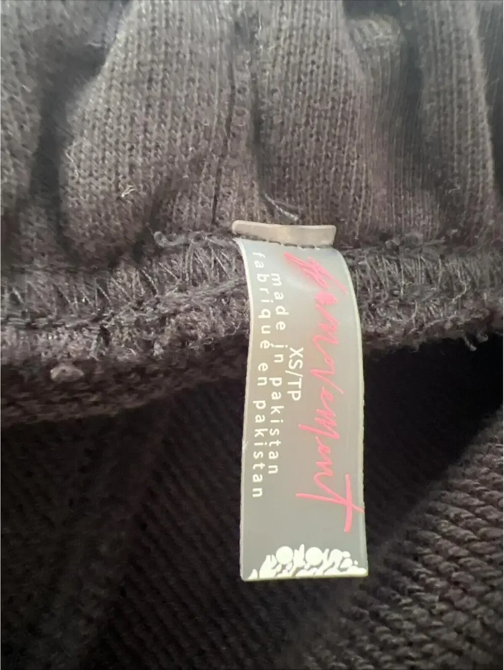 $78 Free People Movement Top Score Barrel Pants Womens Mulberry Cotton XS NWT - Picture 11 of 12